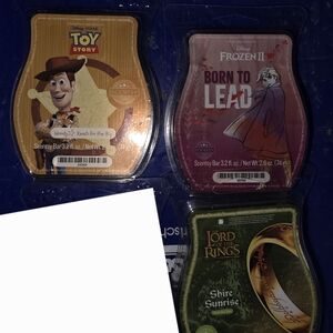 Disney Themed Wax Melts Set - Frozen, Lord of the Rings, Toy Story,